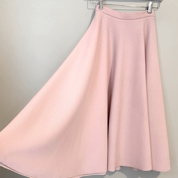 H&M size 2 rose pink flared skirt - Picture 6 of 12